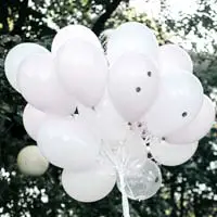 Ballonger som bröllopsdekoration
